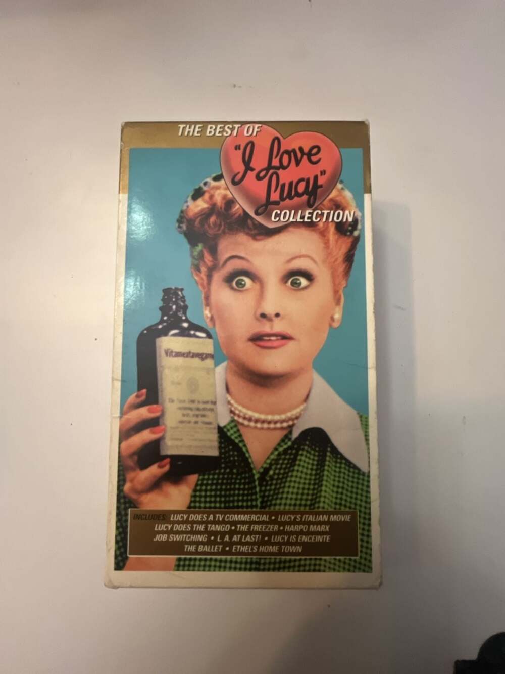 The Best of I Love Lucy Collection VHS Box Set Vol 1 & 2 CBS Video